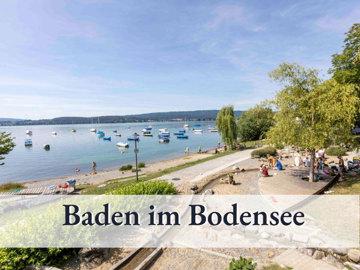 Gemuetliche Ferienwohnung In Bester Bodenseelage L 1 Minute Zum Bodensee L 1 Zimmer L Vollausgestattete Kueche L Free-Wlan L Willkommen Im Apartment Boehringen Radolfzell am Bodensee Eksteriør bilde